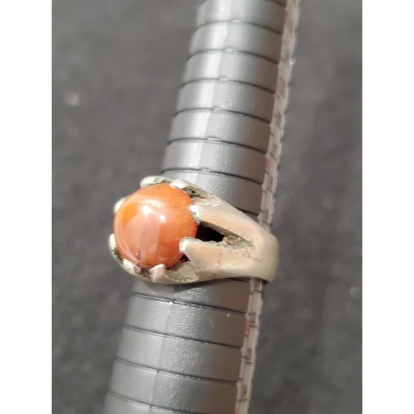 Jewelry - Old Red Carnelian and Silver Ring Pakistan - Antique Carnelian ring Laho…